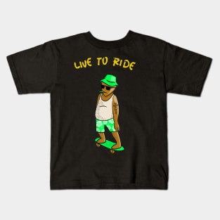 Live to ride Kids T-Shirt